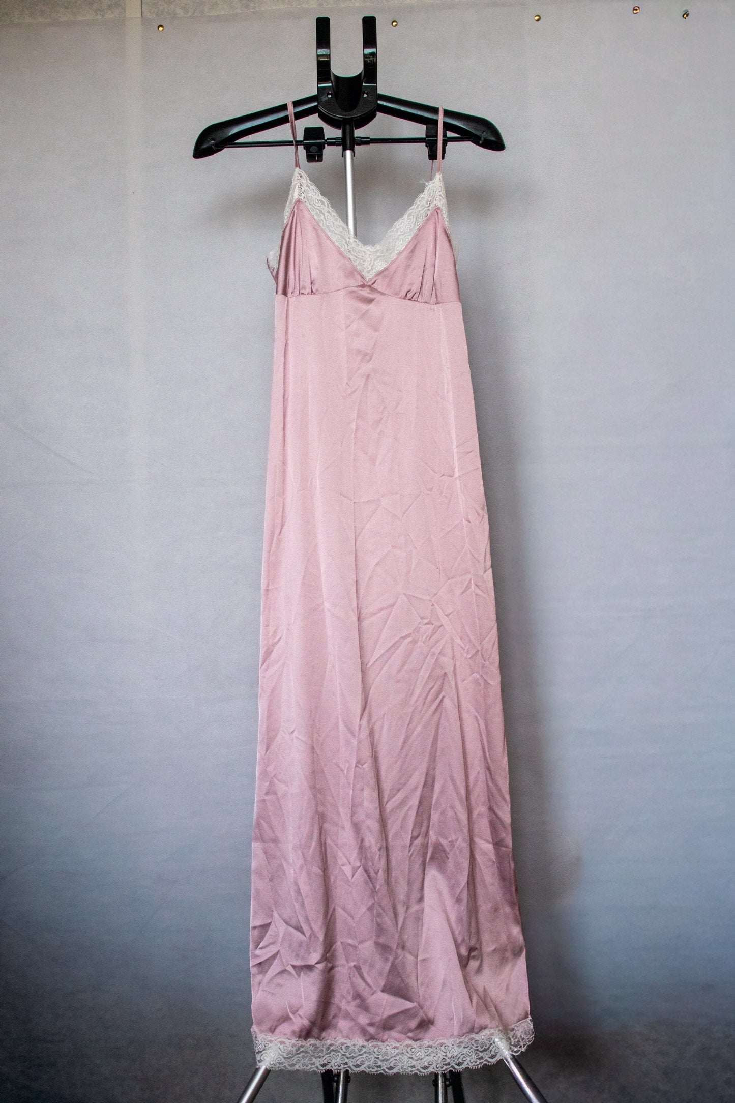 Pink slip nightie