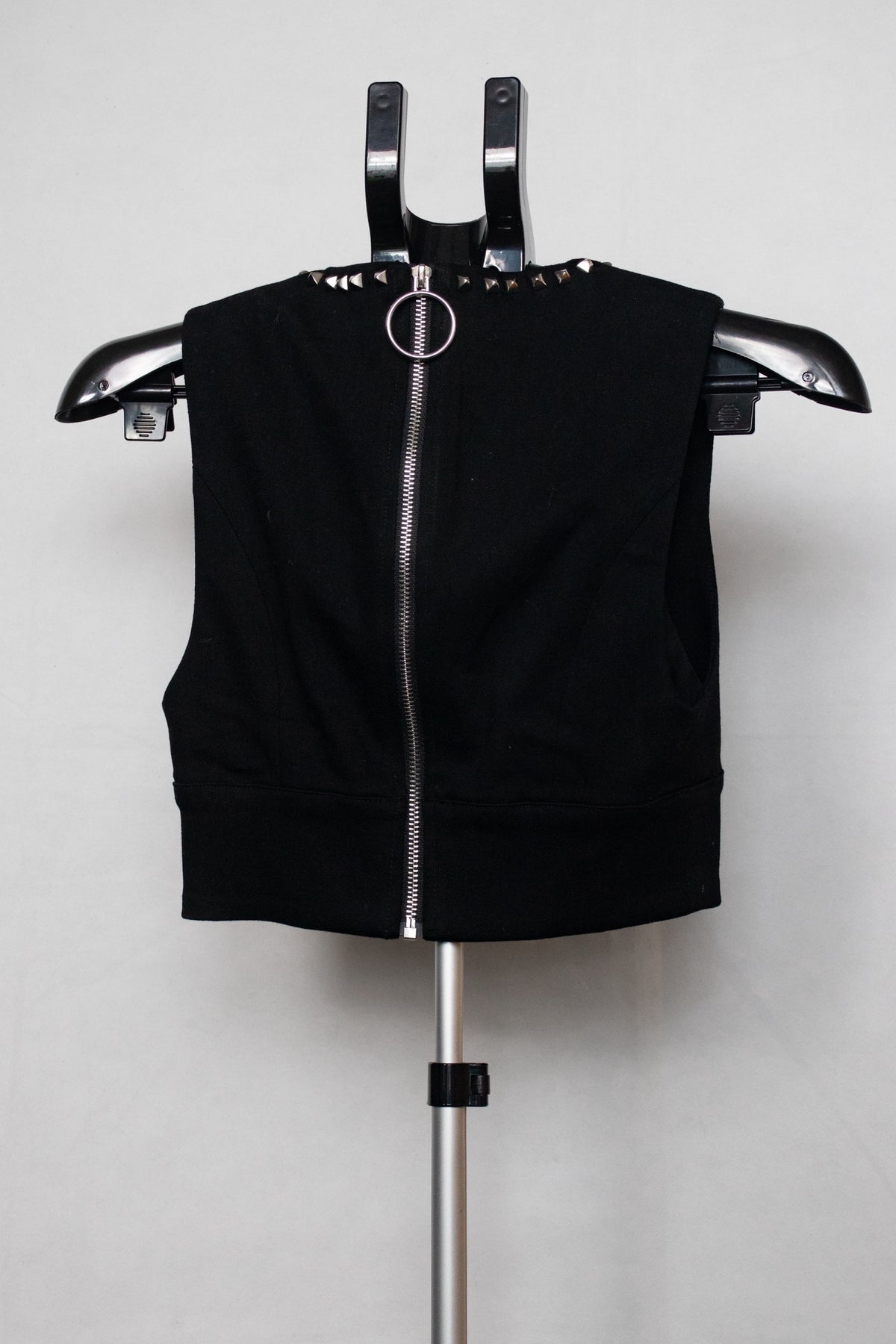 Black studded top
