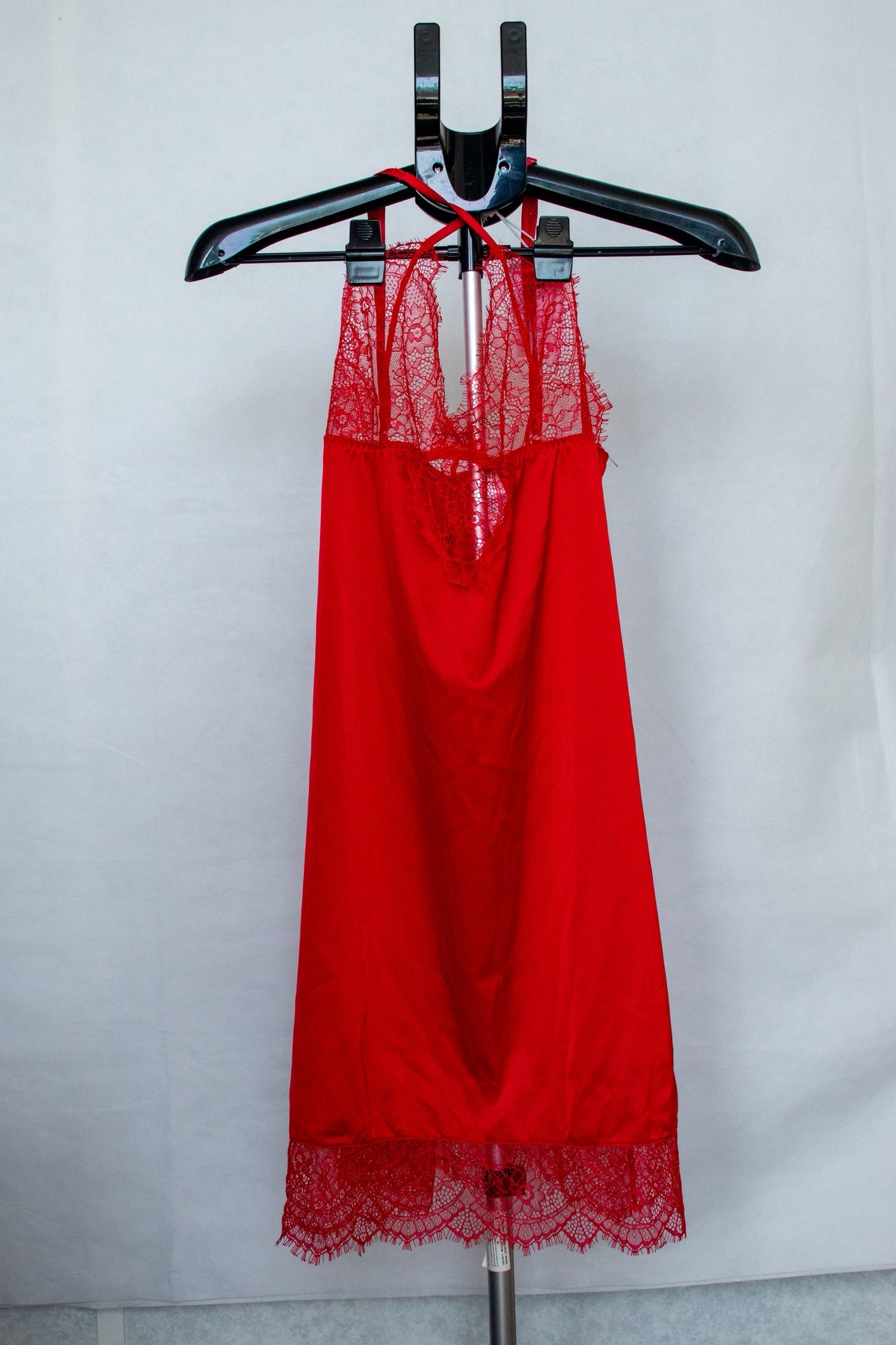 Red slip nightie