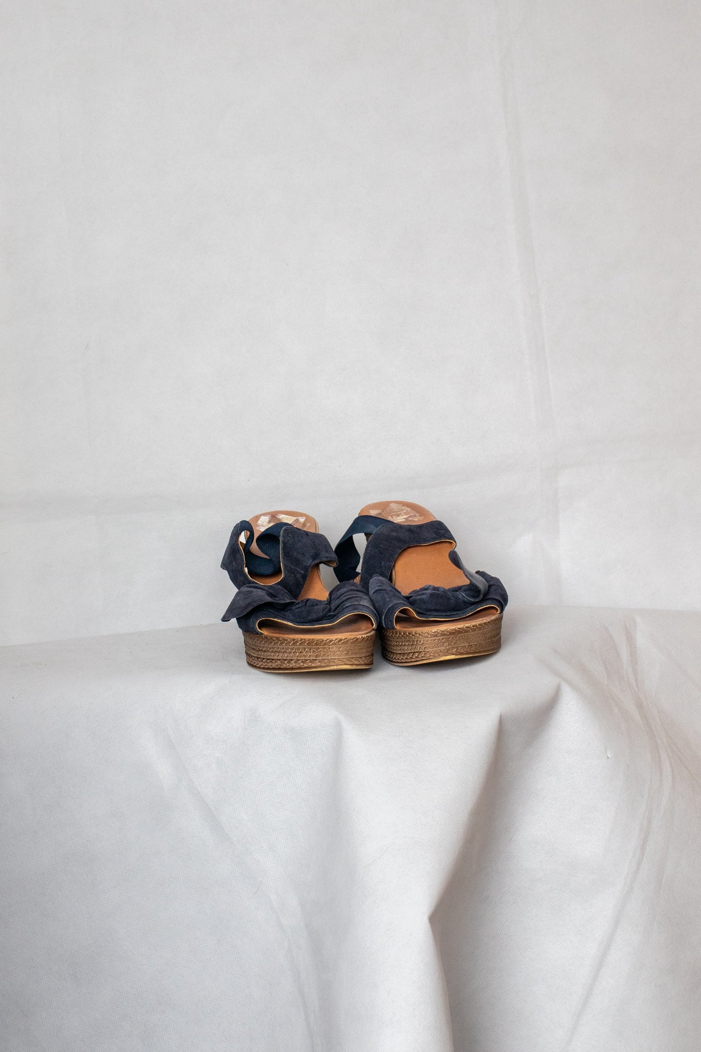 Blue m&s wedges