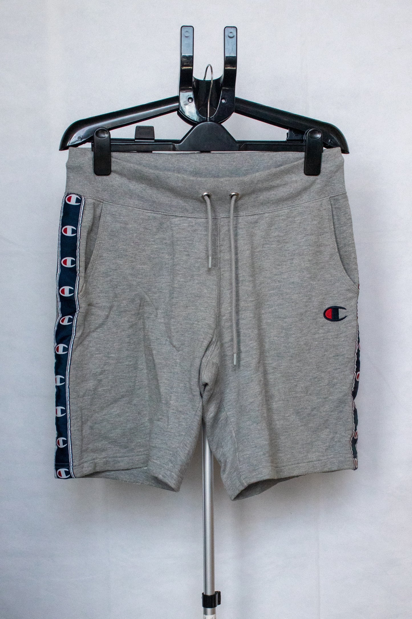 Grey jogger shorts