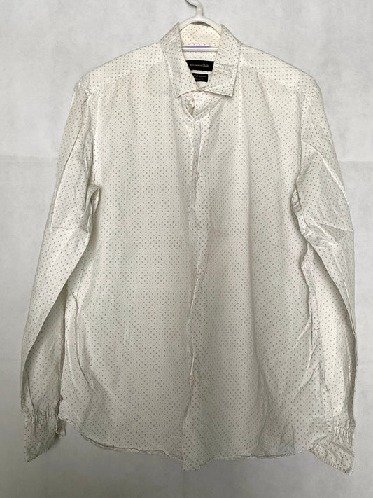 White patterned blouse