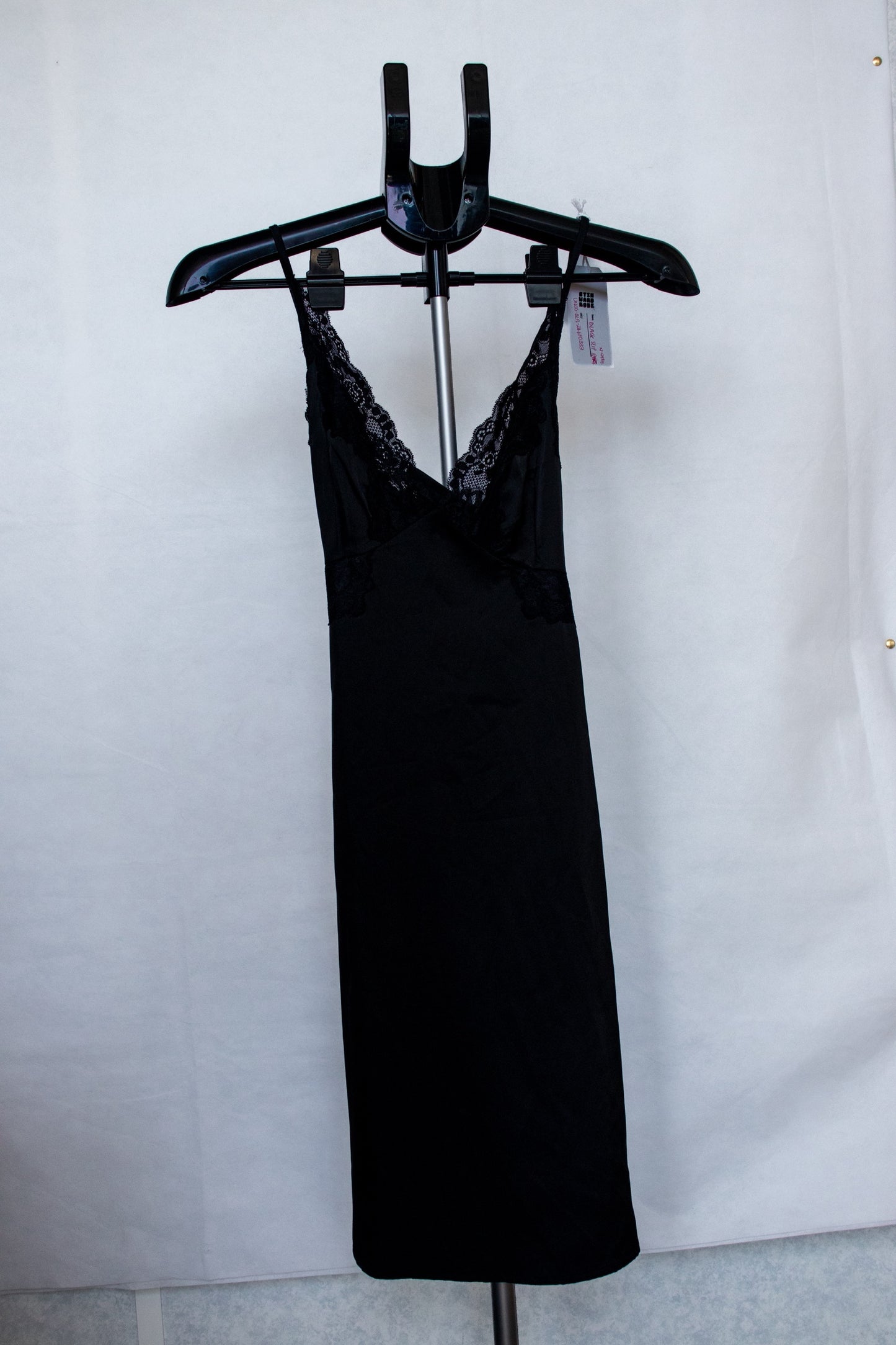 Black slip nightie