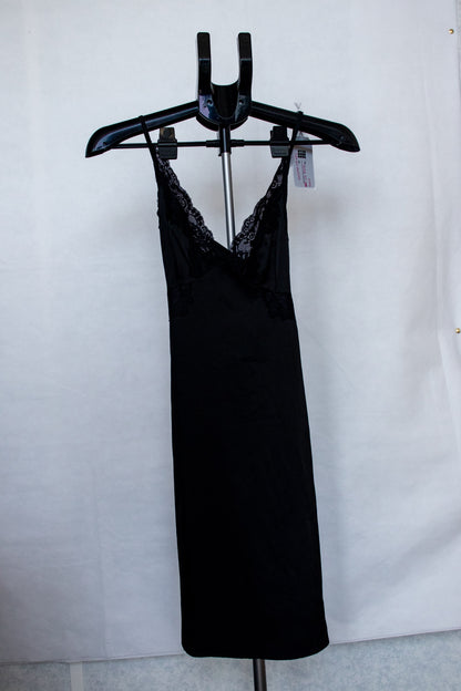 Black slip nightie