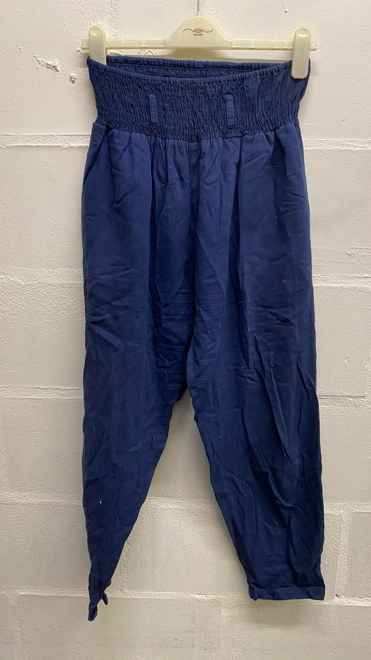 Lucy & Yak blue harem pants