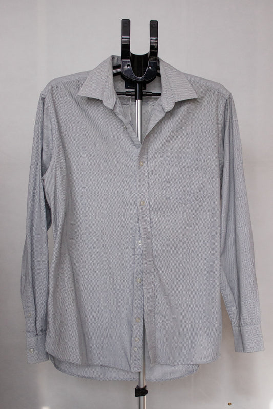 Blue pinstripe shirt