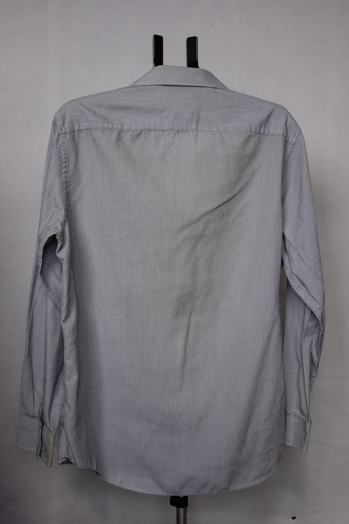 Blue pinstripe shirt