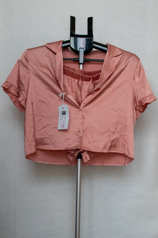 Dusty pink pyjama top