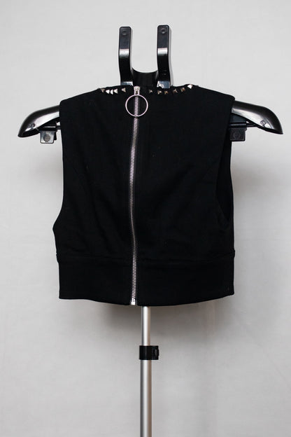 Black studded top