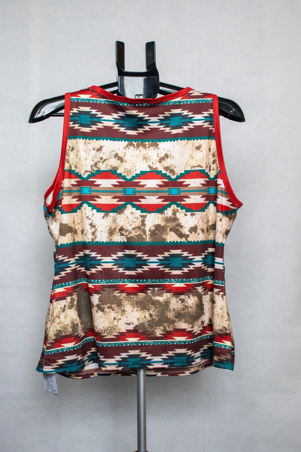 Aztec pattern vest