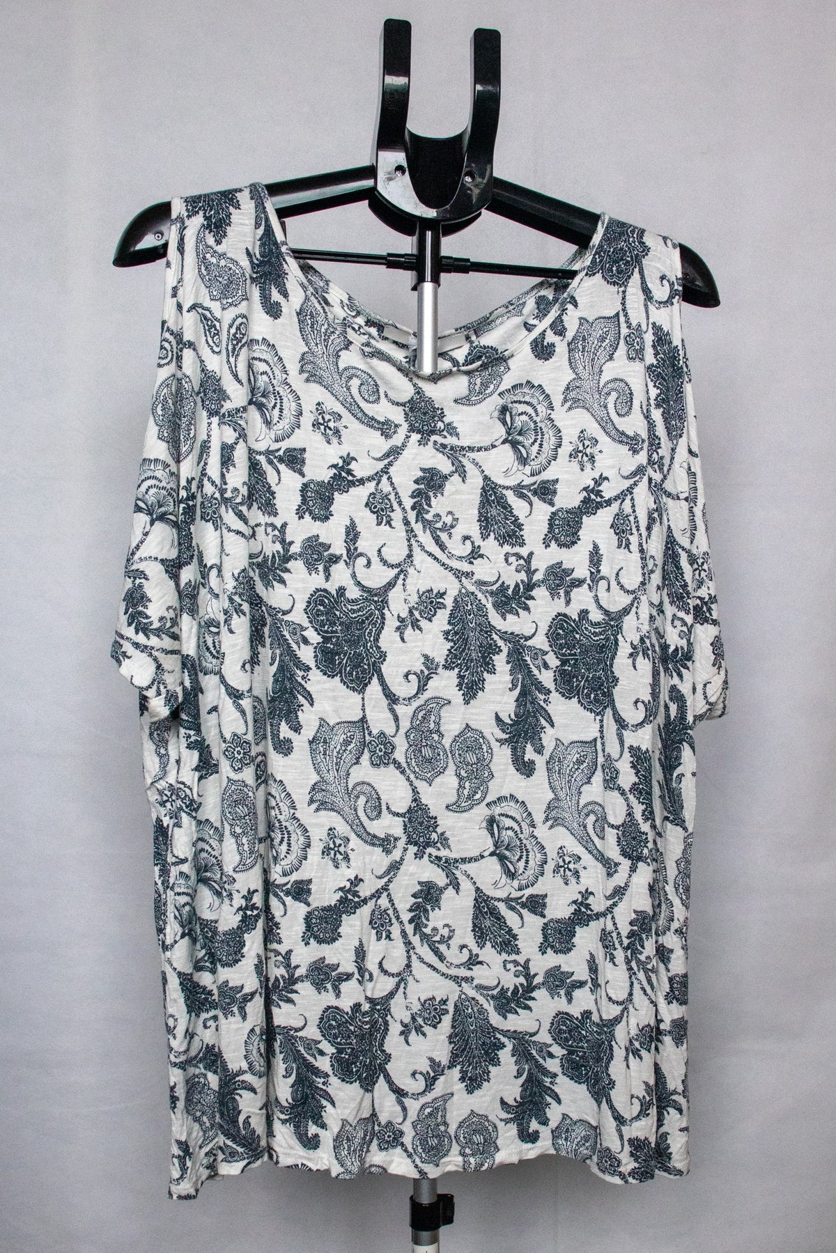 Paisley pattern womens top