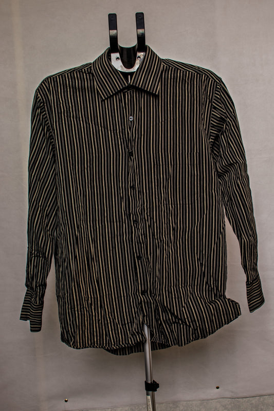 Black Striped Shirt