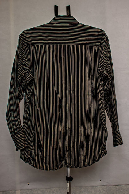 Black Striped Shirt