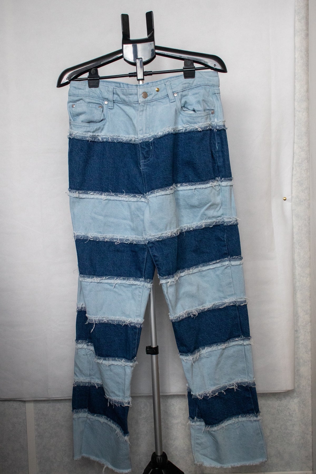 Striped jeans