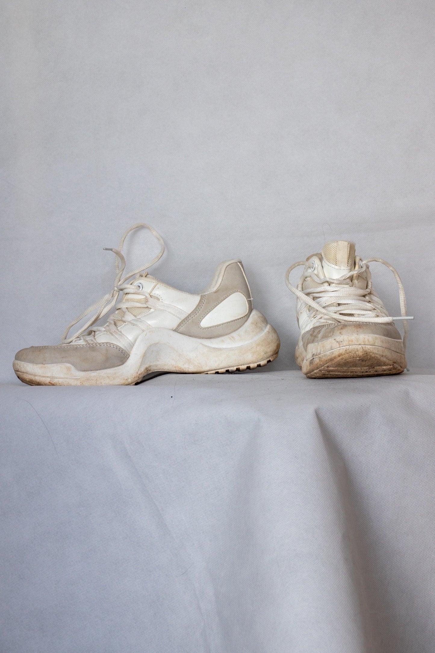 White trainers