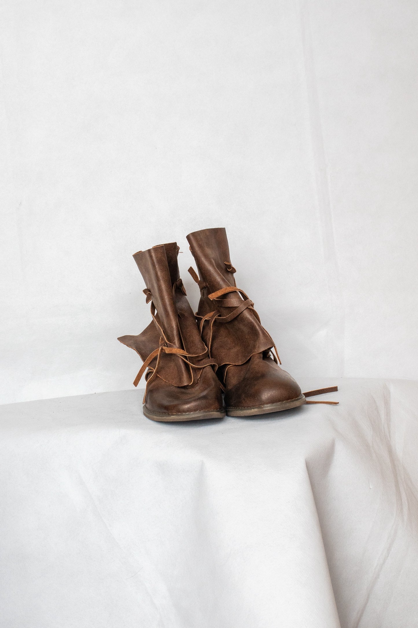 Brown ankle boots