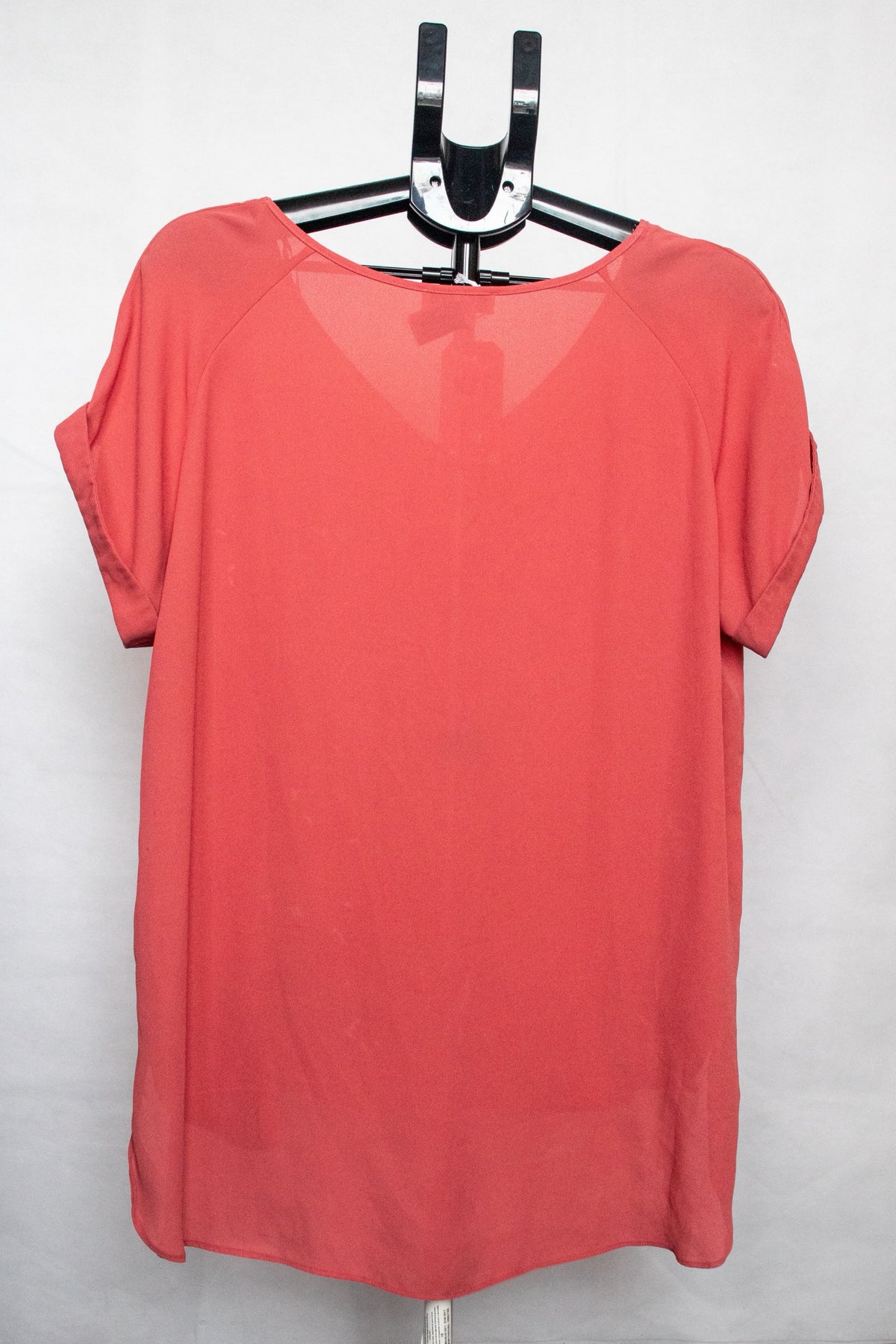 Salmon pink blouse