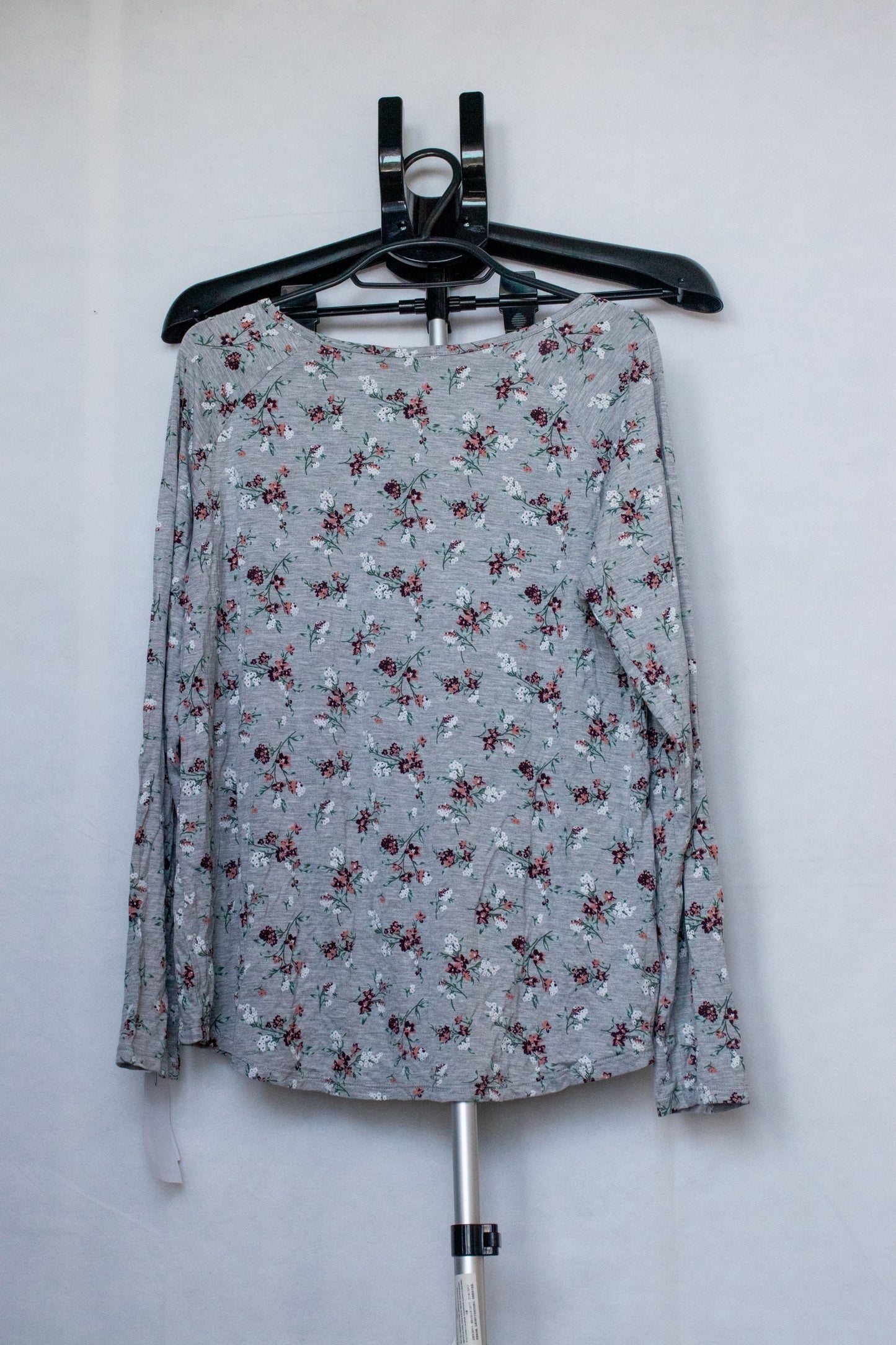 Grey floral pyjama top lounge wear