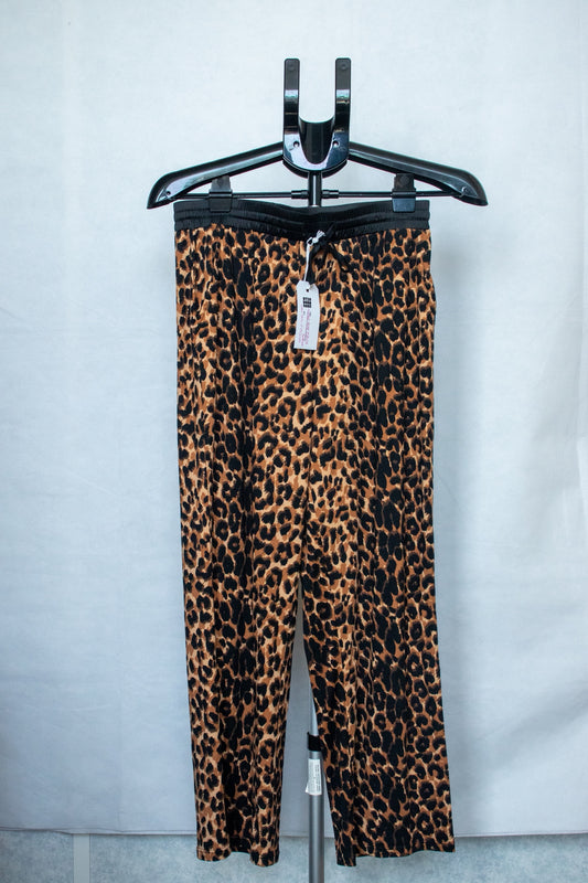 Leopard print pyjama bottom