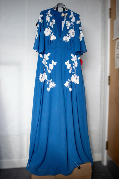 Blue dress