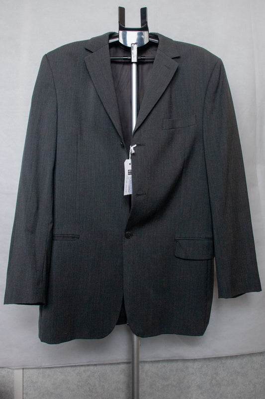 Dark grey single breasted suit