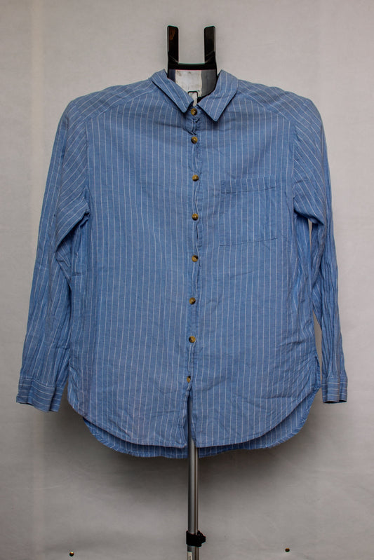 Blue Pinstripe Shirt