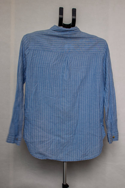 Blue Pinstripe Shirt