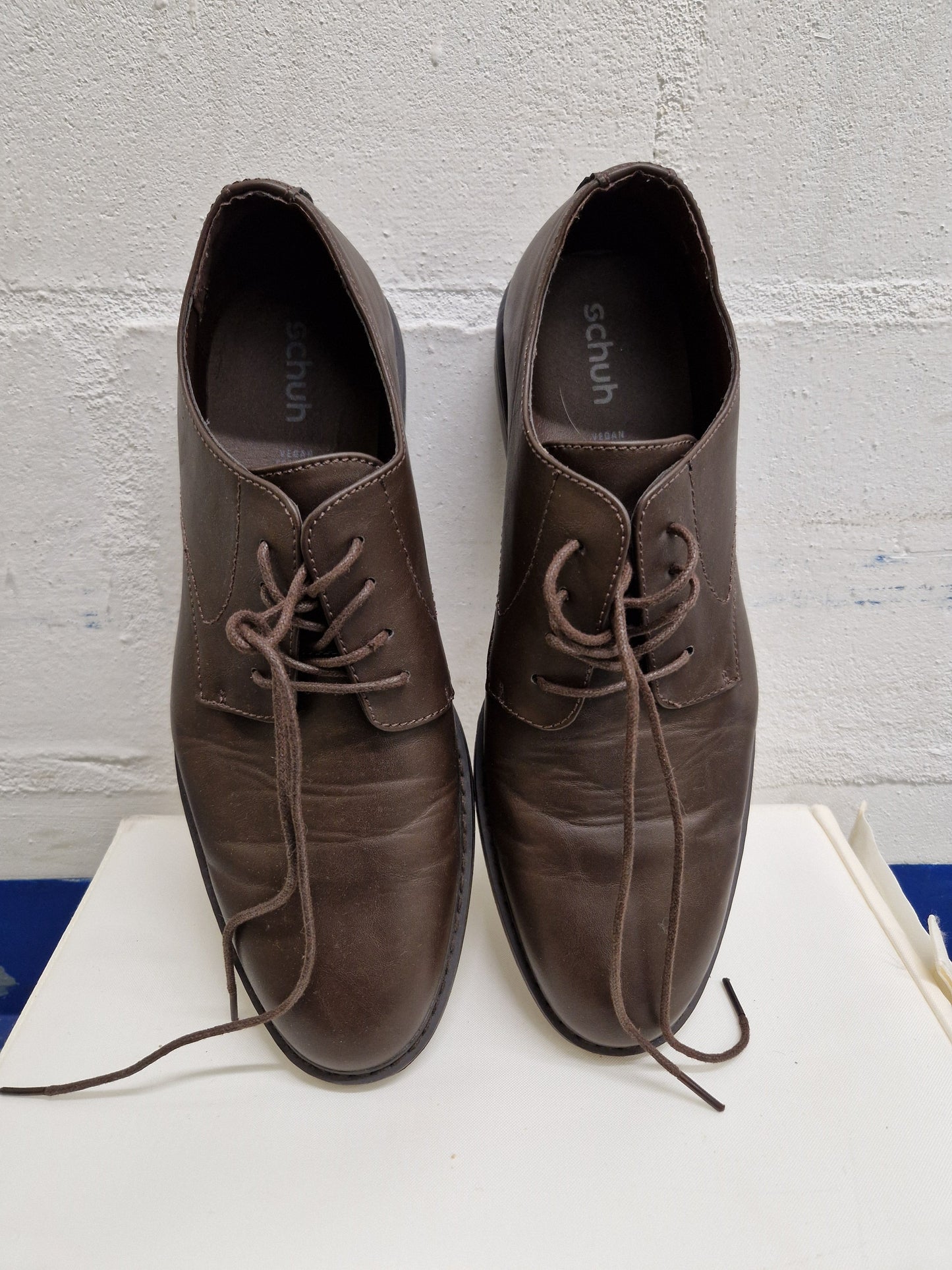 brown formal shoes